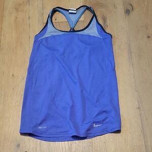 Blue Nike Tank Top Size Small